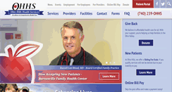 Desktop Screenshot of ohiohillshealthservices.com